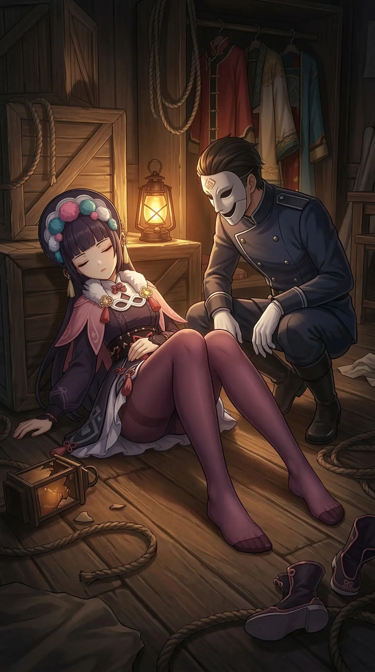 图片[2]-[723senpai] [原神同人剧情]红妆堇缚 云散烟消 - 5元站-5元站