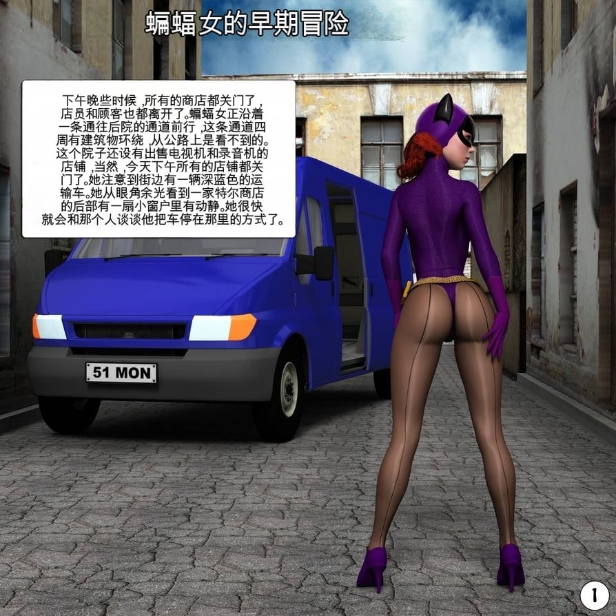 蝙蝠女”与“邪恶先生”的相遇 [中文]-5元站