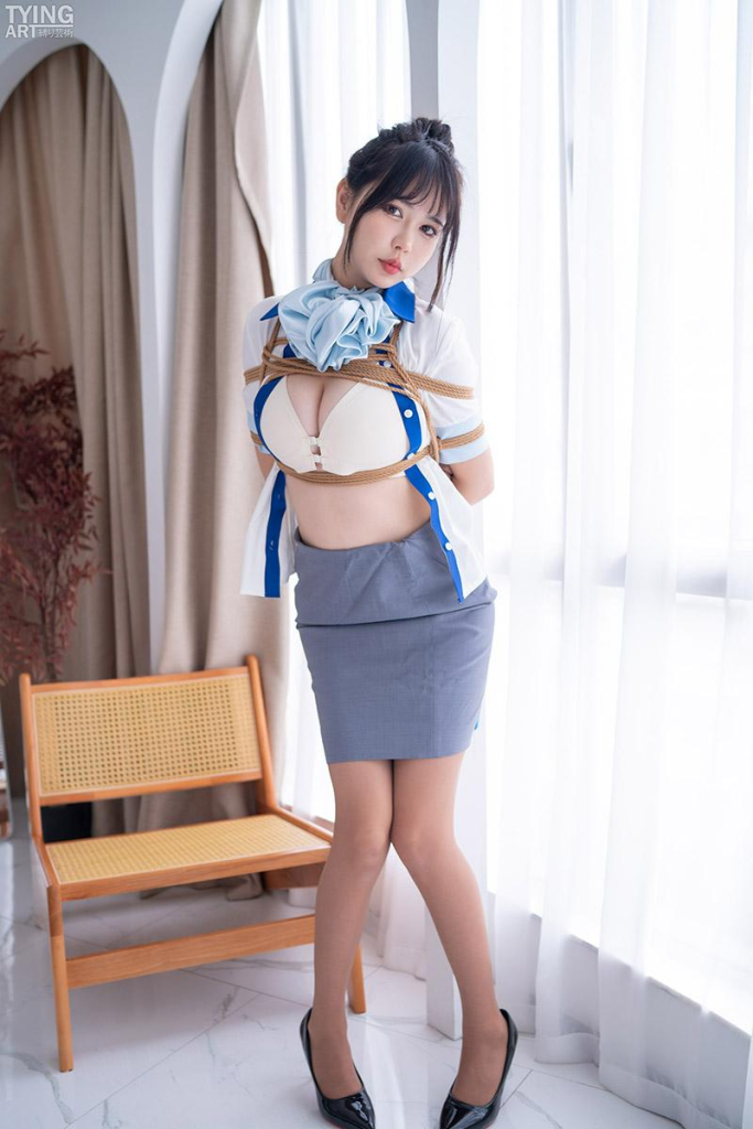图片[2]-【TYINGART】G-CUP空姐Mayuri的特别服务-视频-5元站