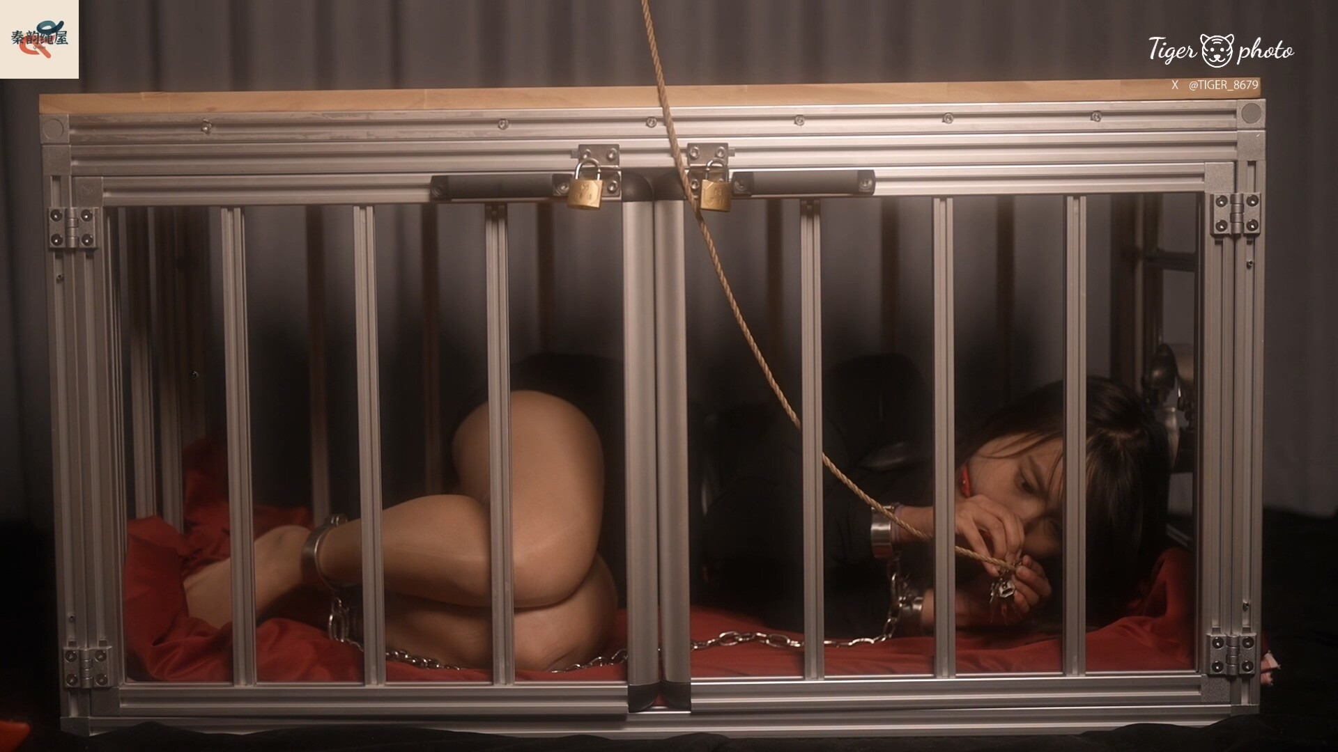图片[1]-【秦韵绳屋】自锁笼子的啵啵贝少女 - 视频-5元站-视频-5元站