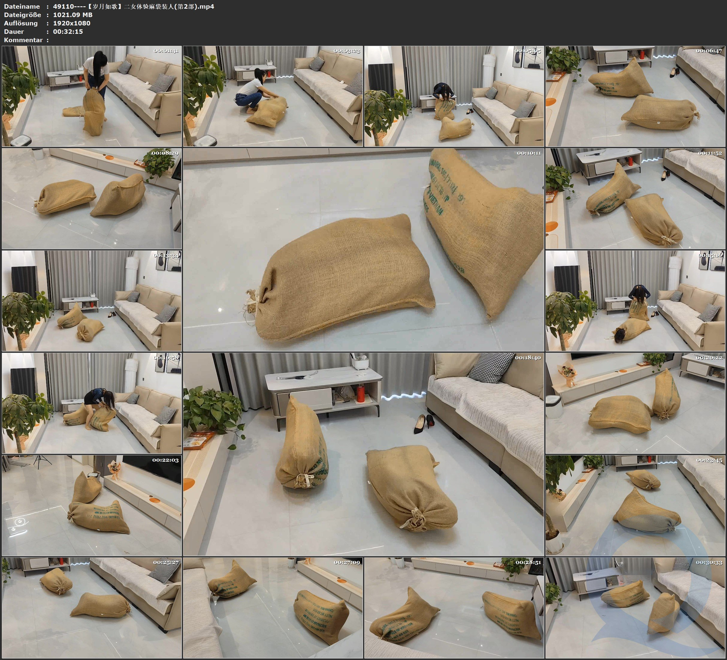 图片[2]-【岁月如歌】二女体验麻袋装人(第2部) - 视频-5元站-视频-5元站