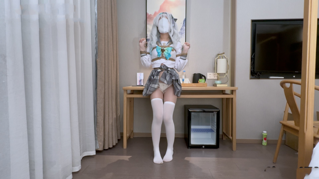 【藤原熊二】流萤JK（下）啵啵贝强制站立，驷马分腿强制多次高潮，突突机高速模式不断刺激-视频-5元站