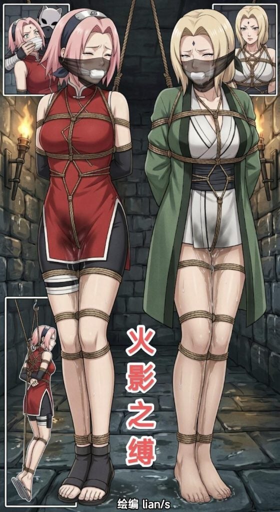 [lians] 火影之缚（内含失禁，绑架，囚禁，头套套头窒息，忍术）-5元站