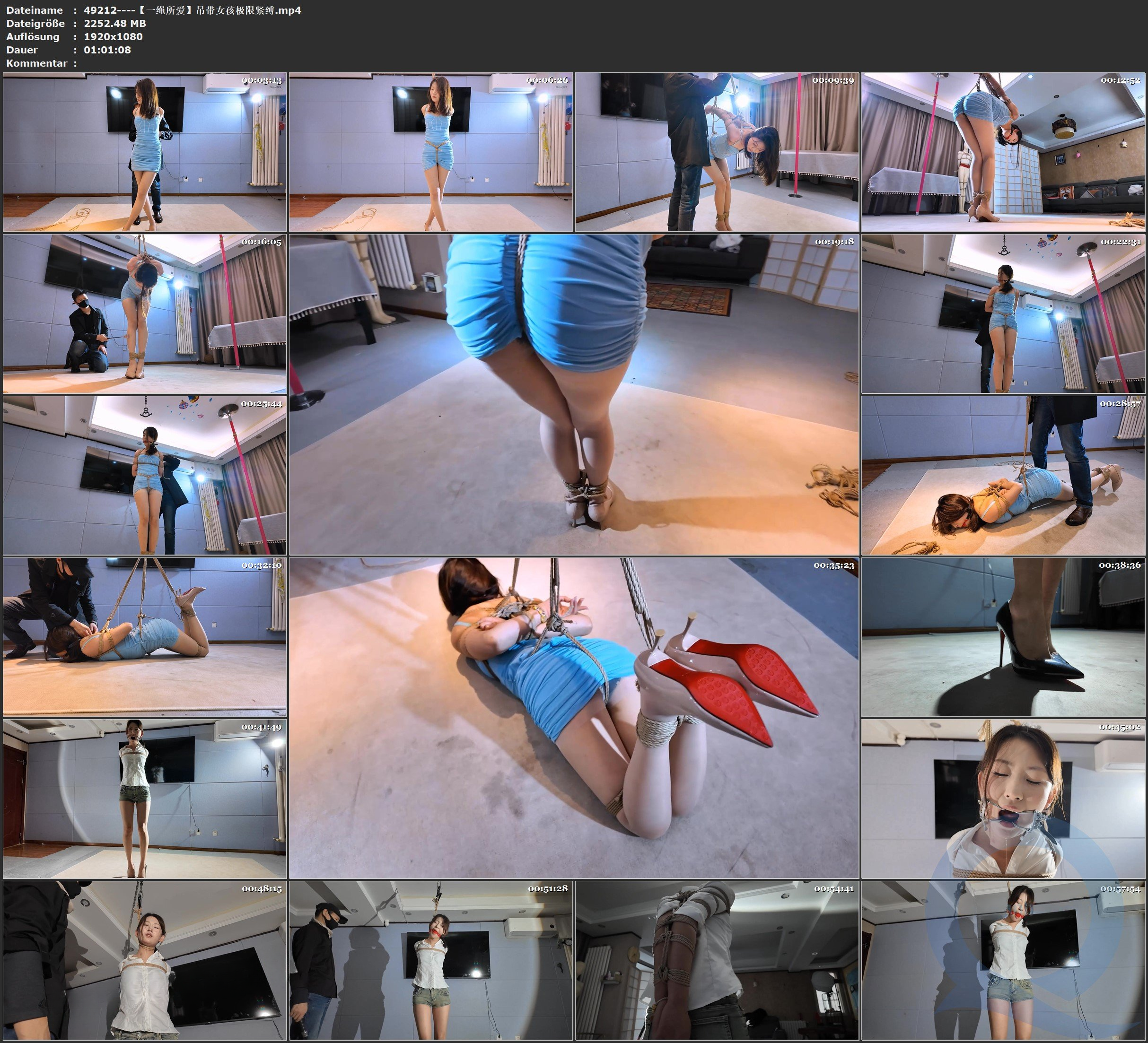 图片[3]-【一绳所爱】吊带女孩极限紧缚  - 视频-5元站-视频-5元站