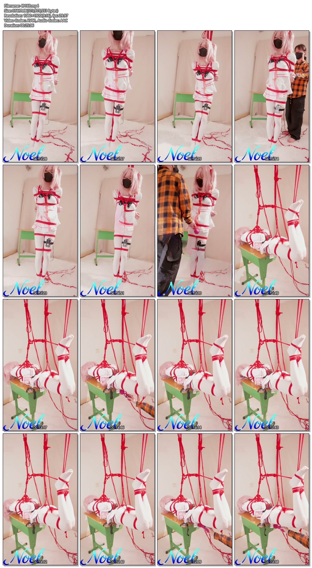 图片[3]-【Noel】碧蓝档案-鹫见芹娜cos 日式紧缚+驷马+电击+GC+放置挣扎 - 视频-5元站-视频-5元站
