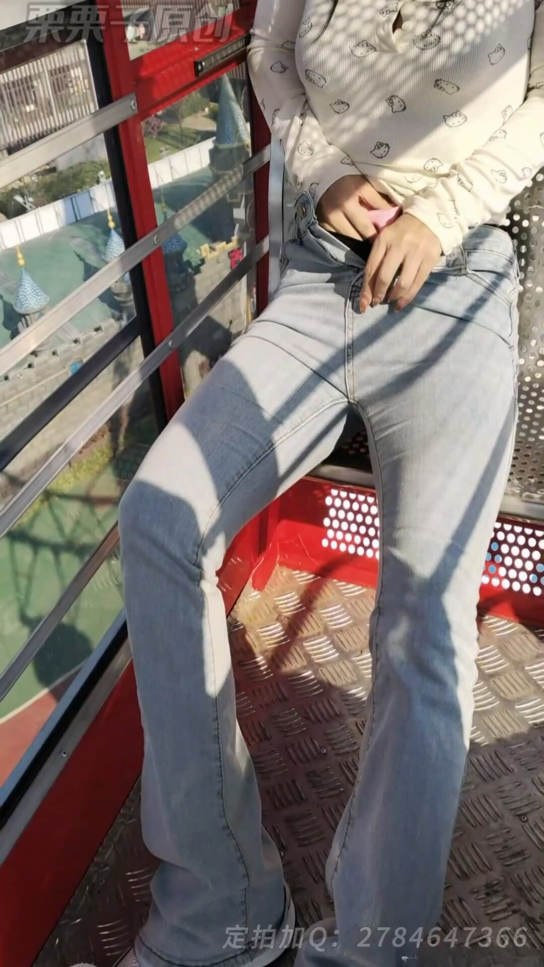 图片[2]-【栗栗子原创】《搔首弄姿的女网红 03》 户外强高、户外调教、摩天轮强高、失禁、游乐园强高、假丁丁、裤里丝、反复强高 - 视频-5元站-视频-5元站