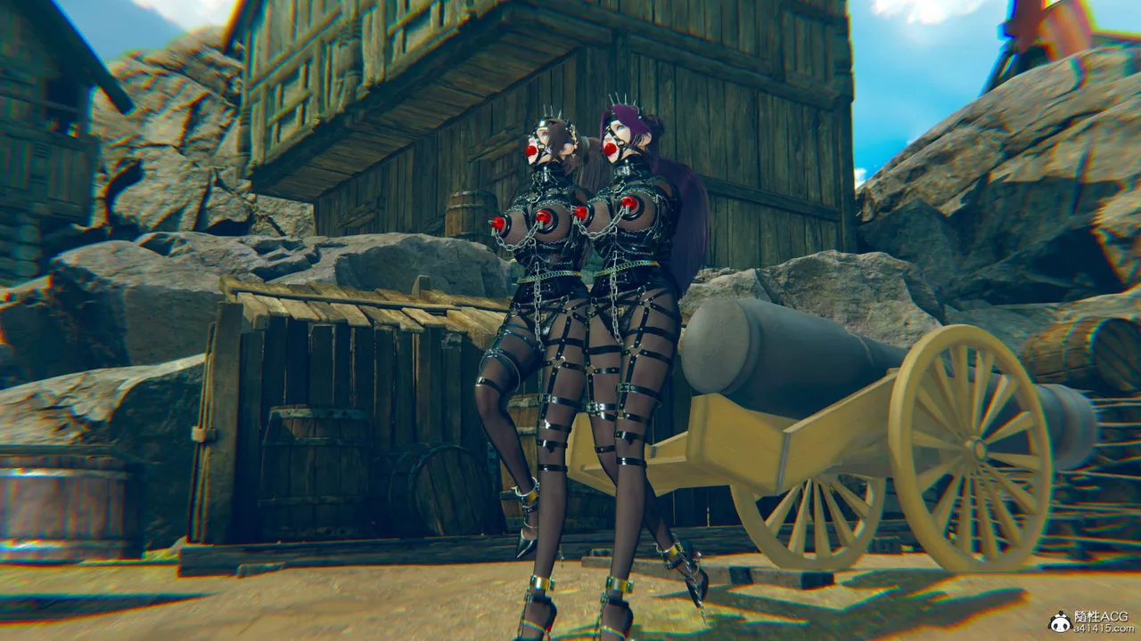 图片[2]-[老A] 斗破苍穹-番外 新装斗气女主的捆绑摄影 - 5元站-5元站