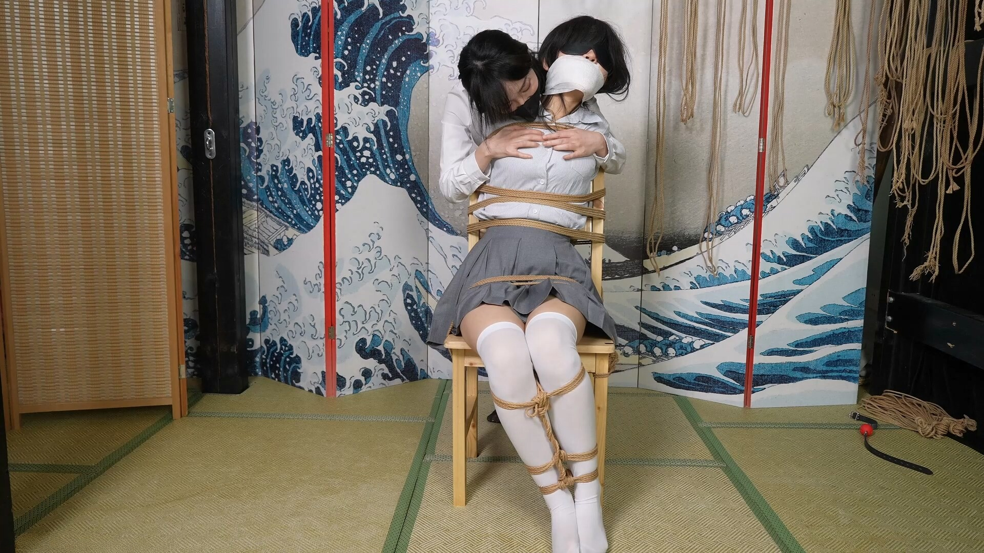 图片[2]-【象人工作室】黑白制服双人互玩TK+捆绑玩弄！1h超长番！爽玩篇！ - 视频-5元站-视频-5元站