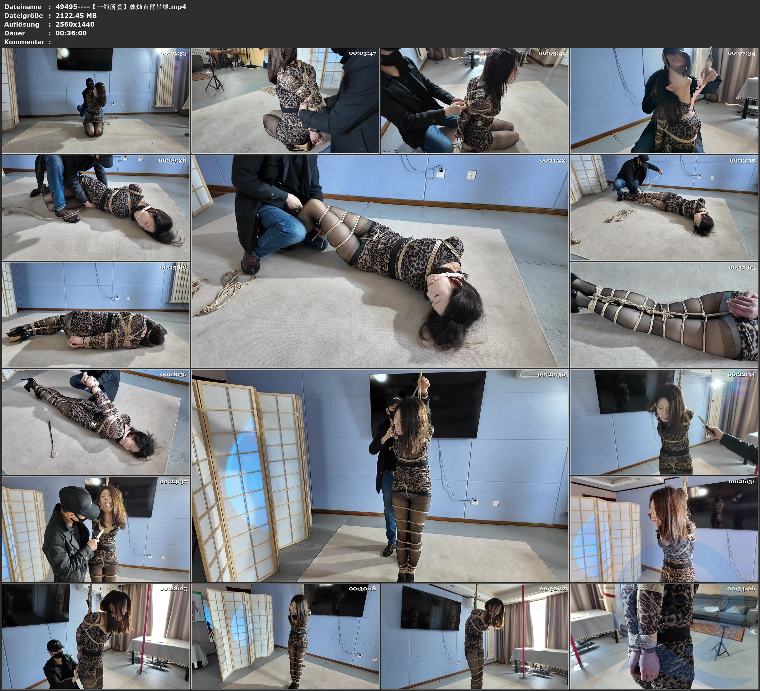 图片[3]-【一绳所爱】魏灿直臂吊缚 - 视频-5元站-视频-5元站