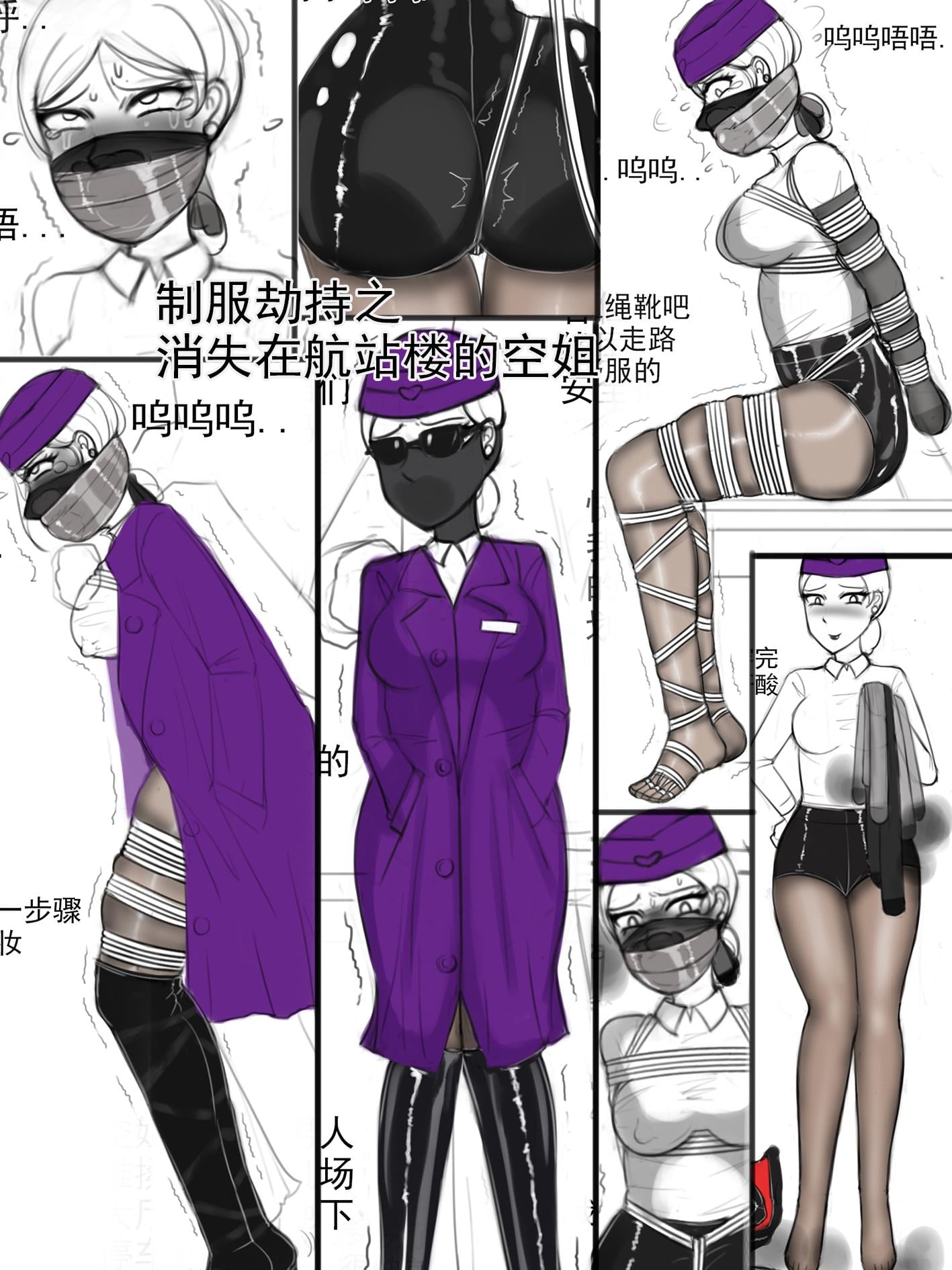 图片[1]-[夜匠]《制服劫持之消失在航站楼的空姐》 - 5元站-5元站