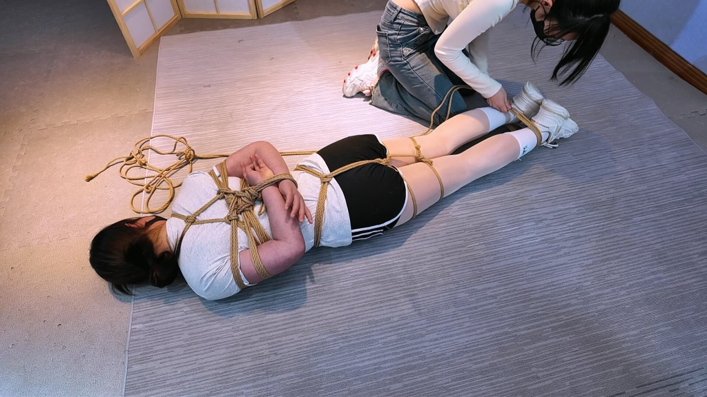 【一绳所爱】《全国绳艺逃脱挑战赛》女生梦迪挑战-视频-5元站