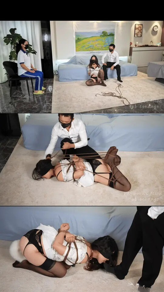 【Raymond】（精品剧情）年轻的陪读妈妈第五集下：在女儿面前进入虐的地狱与欲望的天堂-视频-5元站