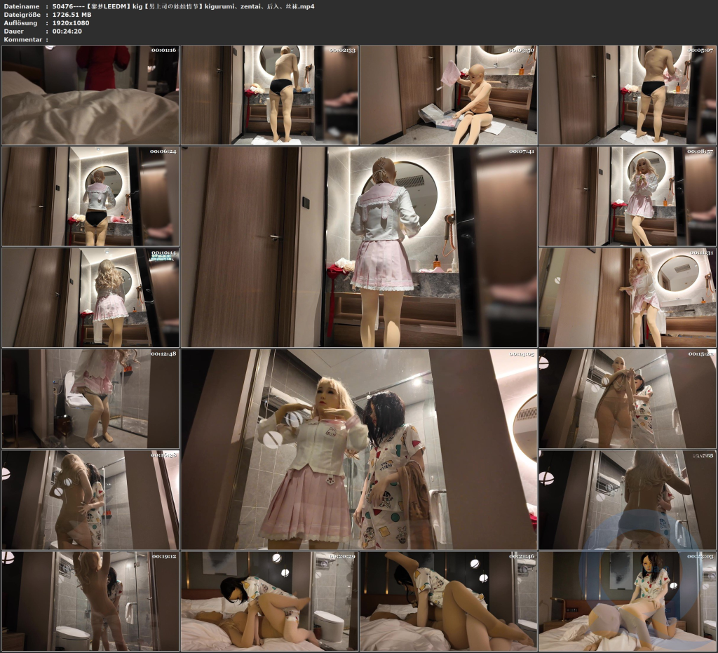 图片[3]-【黎梦LEEDM】kig【男上司の娃娃情节】kigurumi、zentai、后入、丝袜-视频-5元站