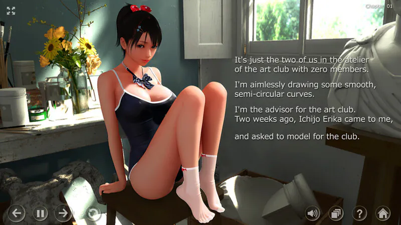 图片[2]-[3D/SLG/PC+安卓/中文] 秘密画室-秘密のアトリエ v3.0-游戏-5元站