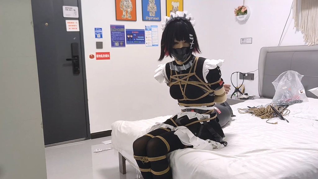 【此间鸽者】鲨鱼娘的紧缚驷马tk-视频-5元站