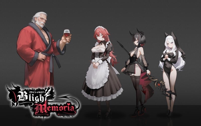 图片[4]-[ACT/PC/生肉] 苍蓝枯萎的梅莫里亚 Blight Memoria Demo v0.0.2.7-游戏-5元站