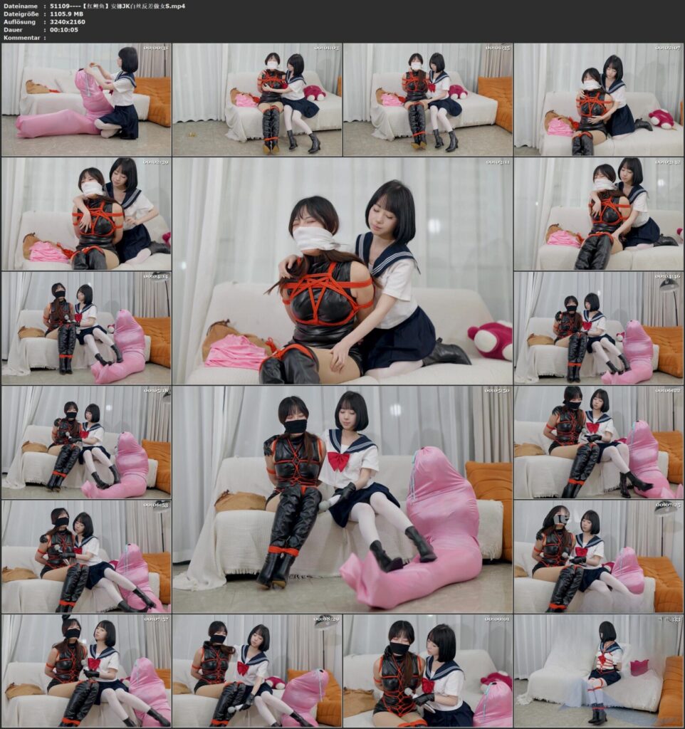 图片[3]-【红鲤鱼】安娜JK白丝反差做女S-视频-5元站