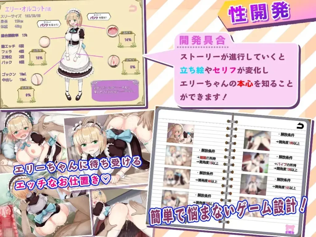 图片[3]-[SLG/PC+安卓/ai翻译]快乐堕落的女仆~快楽堕ちメイド～ひどい目に合わされてるはずなのに、なんでこんなに気持ちいいの…-游戏-5元站