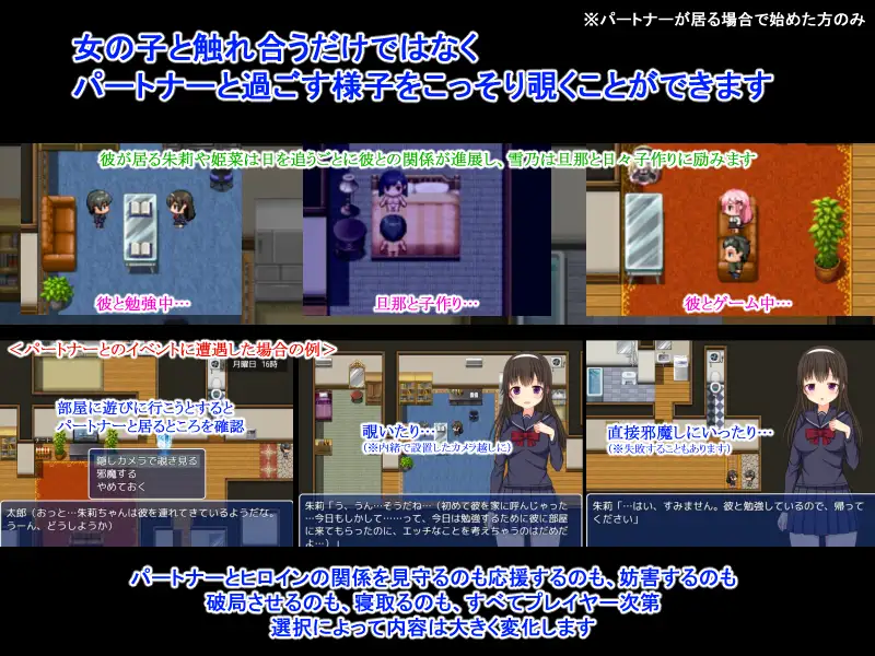 图片[2]-[RPG/PC/ai汉化] ～NTR庄 欢迎有伴侣的人士～NTR荘～パートナーが居る方歓迎します～-游戏-5元站