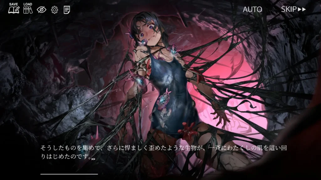 图片[4]-[日式SLG/PC/生肉] 狂乱的海潮声～JK异种奸恐怖独白ADV～ 狂気の潮騒～J○異種姦ホラー独白ADV～-游戏-5元站