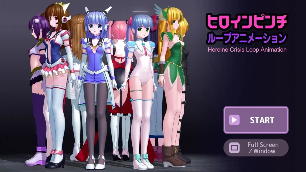 [日式3D/PC/生肉] 女主角捏圈动画 ヒロインピンチルプアニメション-游戏-5元站