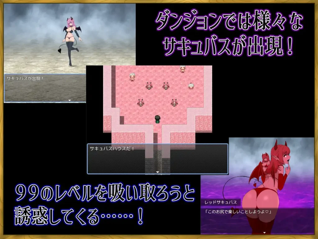 图片[2]-[RPG/PC/AI汉化] 我，一个99级的作弊英雄，怎么可能输给魅魔 LV99チート勇者の俺がサキュバスなんかに敗けるわけない-游戏-5元站