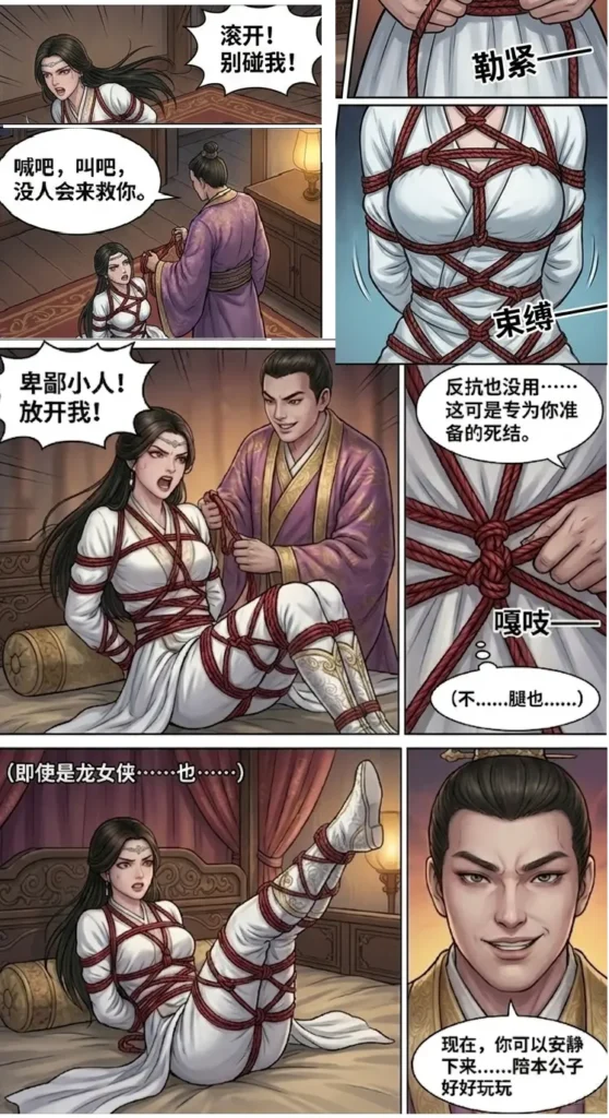 图片[3]-龙倾云的紧缚之旅 第1-2话-5元站