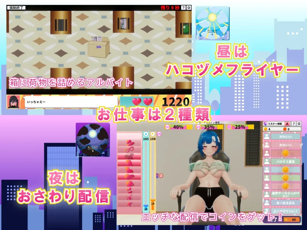 图片[9]-[3D/PC/生肉] NEETwith 捡到好色又黏人的尼特少女，开始甜蜜恩爱同居的故事 NEETwith エロあまニート女を拾ってイチャラブ同棲する話  Ver1.01-游戏-5元站