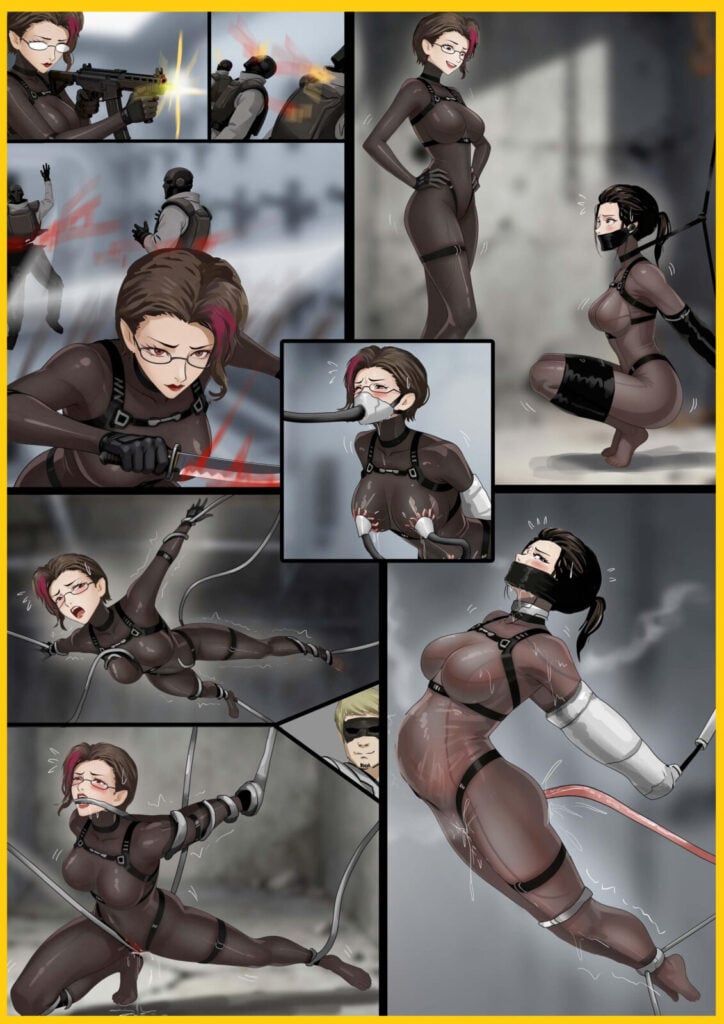 《女杀手——紧身囚影02》2名超情趣紧身衣杀手 钢缆死死捆绑禁锢 无解酷刑轮番降临-5元站