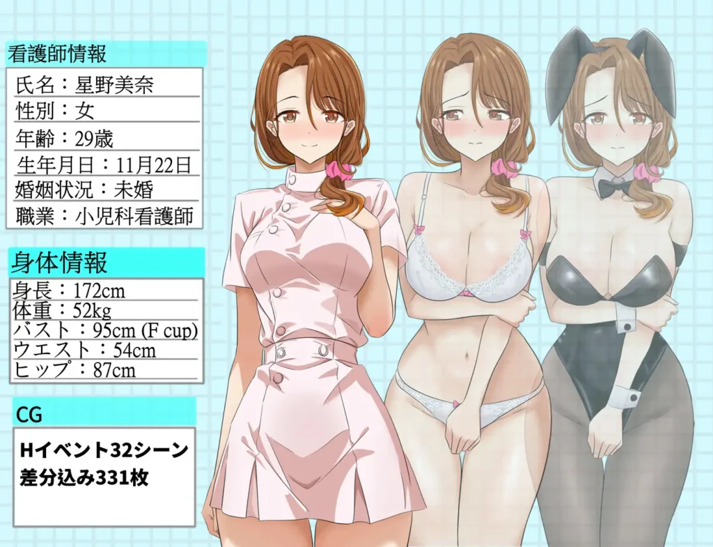 图片[2]-[RPG/PC/中文] NTR最喜欢的护士姐姐吧～可是～她也被其他男人们盯上了 大好きな看護師姉さんを寝取ろう～けどぉー他の男たちにも狙われていた-游戏-5元站