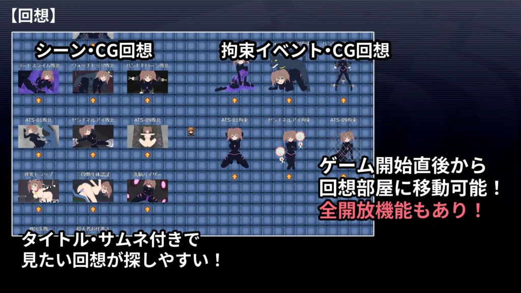 图片[6]-[RPG/PC/AI汉化] 幻装少女娜姬 -赛博色情陷阱地牢潜入录 - 幻装少女ナギ -サイバーエロトラップダンジョン潜行録--游戏-5元站