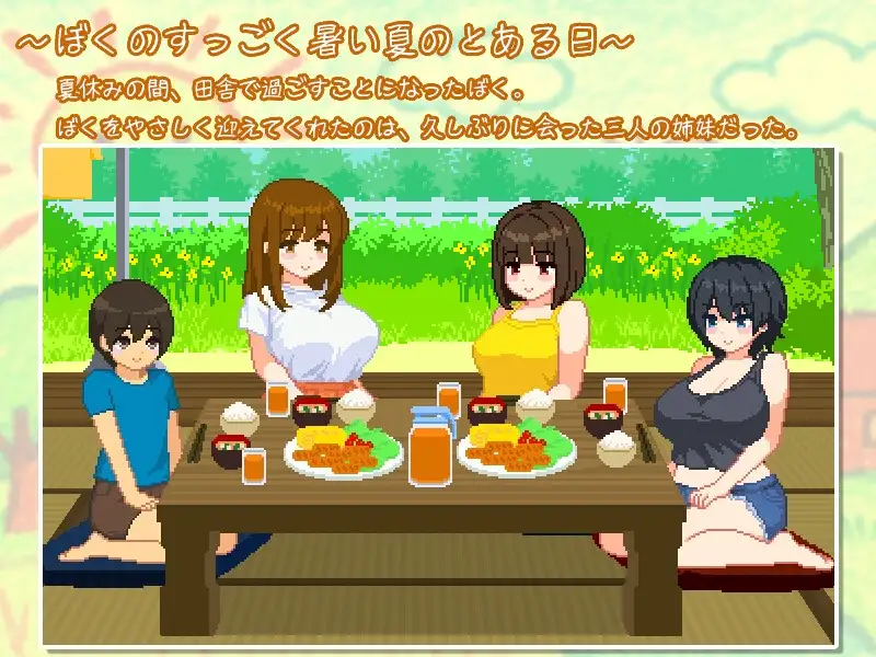 图片[4]-[SLG/PC/中文] 与夏日姐姐们的甜蜜时光 ぼくと夏のおねえちゃん達 v1.0.2 -游戏-5元站