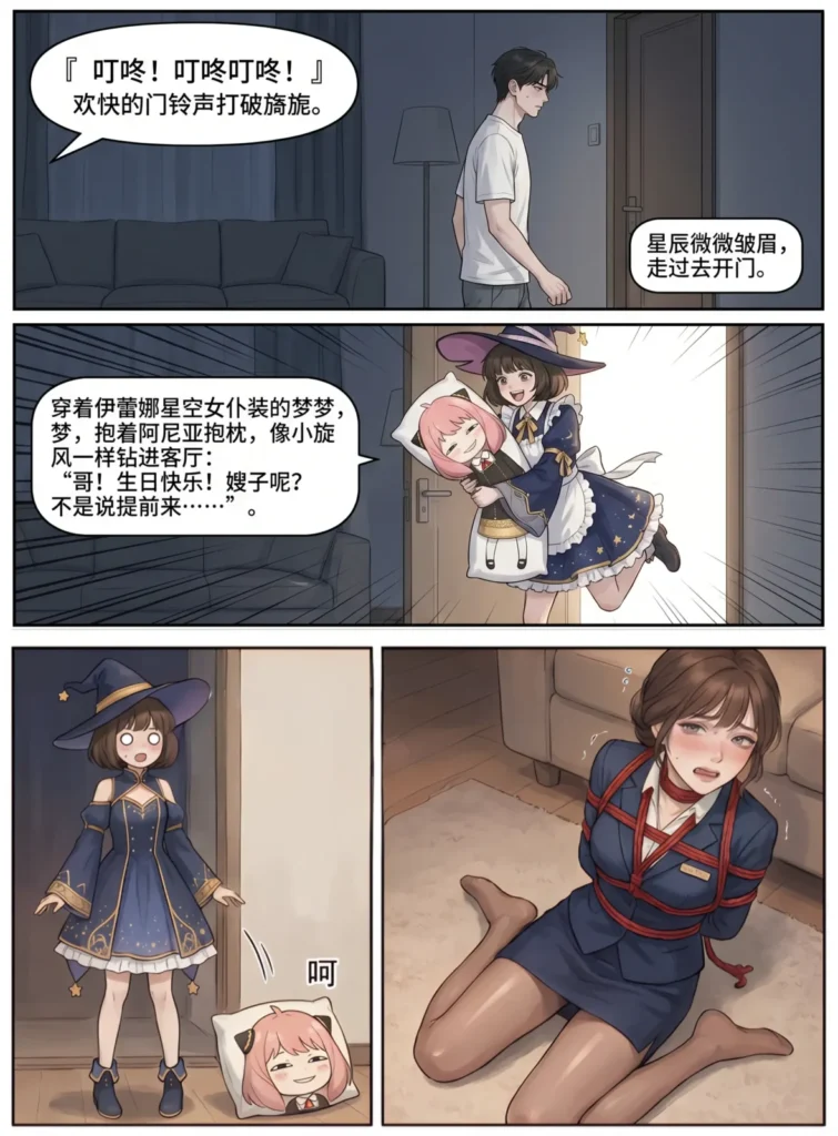 图片[3]-《温柔女友与闯祸妹妹的密谋》第一章-5元站