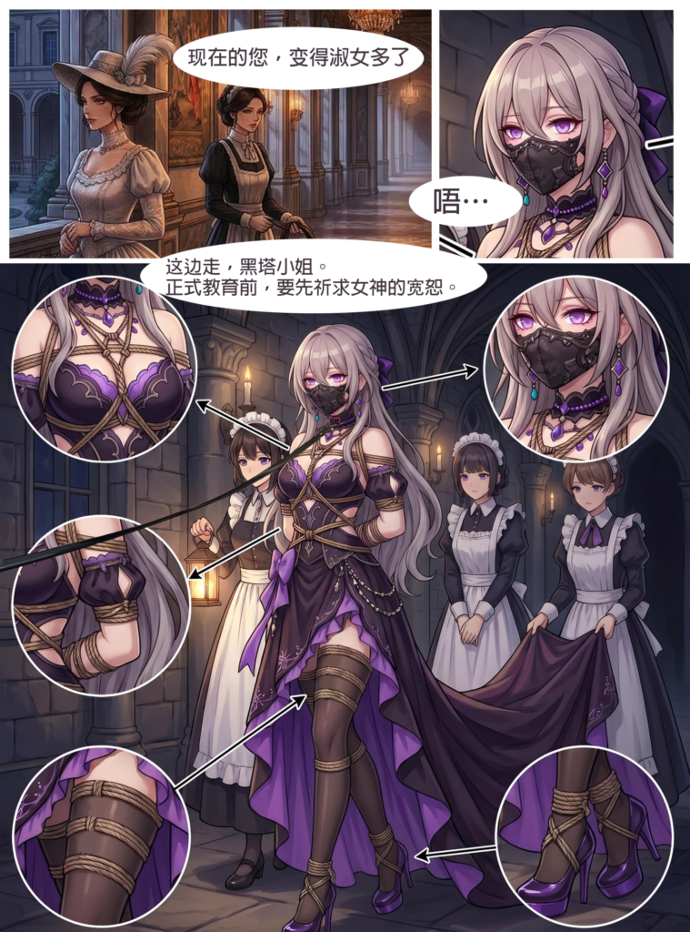 图片[3]-崩铁同人 天才的沦陷，维罗妮卡的淑女晚宴-5元站
