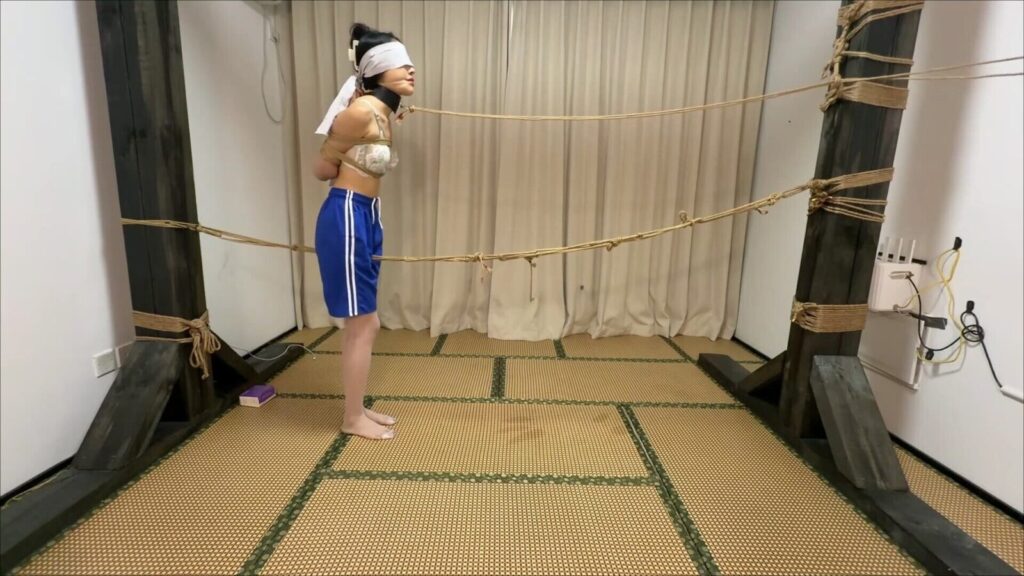 【象人工作室】【以安】【走绳】【蒙眼】【封嘴】【捆绑】【后手观音】第一部分-视频-5元站