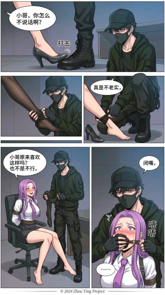 图片[2]-《束缚游戏》第二话：绑架美女上司秘书-5元站