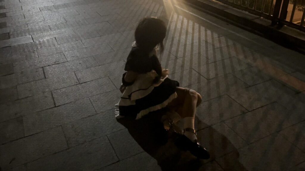 【桃花岛】【小叶（猫又）女仆户外捆绑游行日记】-视频-5元站