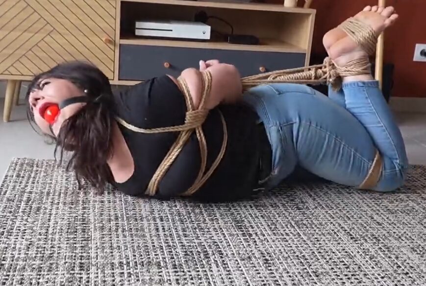 图片[2]-The French Girl – Bound And Gagged By A Burglar-视频-5元站
