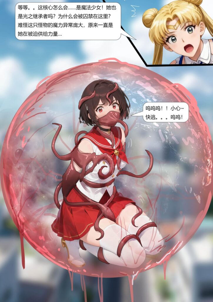 图片[3]-《魔法少女的寄生囚禁》超经典的魔法美少女 服装改造 触手服 寄生同化 沦为永不解脱的改造养料 超精彩不要错过~-5元站