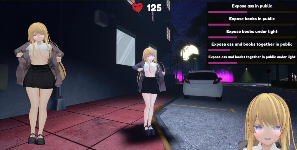 图片[3]-[3D/PC/中文] 莫依卡：露出诱惑 Moeka: Exposure's Temptation v0.1-游戏-5元站