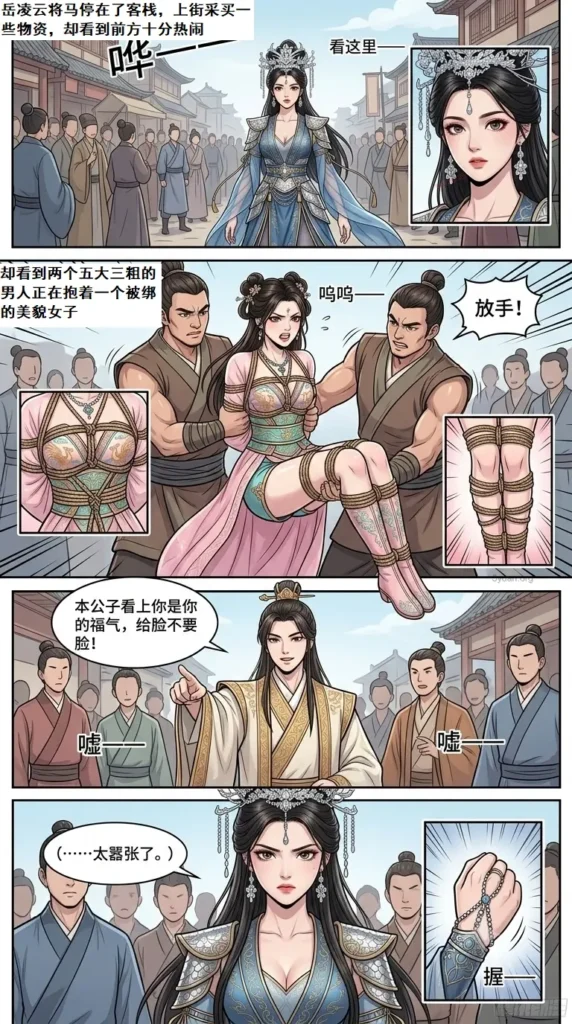 图片[2]-巾帼紧缚录之岳凌云传奇第一话-5元站