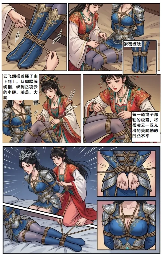 图片[2]-巾帼紧缚录之岳凌云传奇第二话-5元站