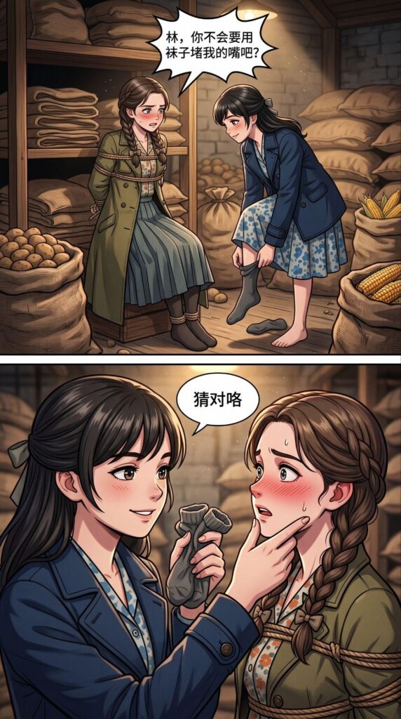 图片[2]-克洛伊的绳结第二章（克洛伊的拐卖装麻袋调教）-5元站