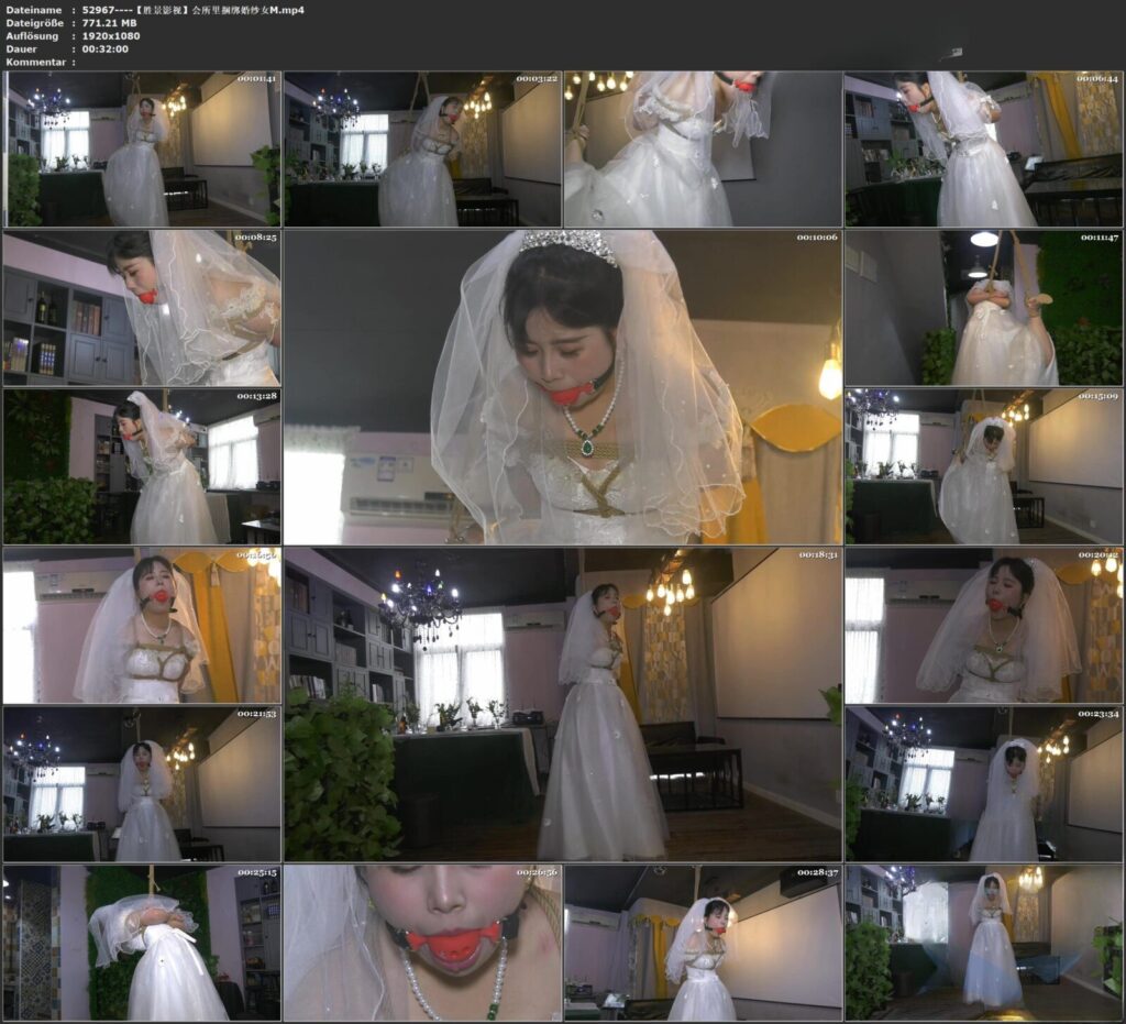 图片[2]-【胜景影视】会所里捆绑婚纱女M-视频-5元站