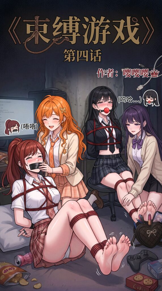 《束缚游戏》第四话：绑架调教乐队少女-5元站