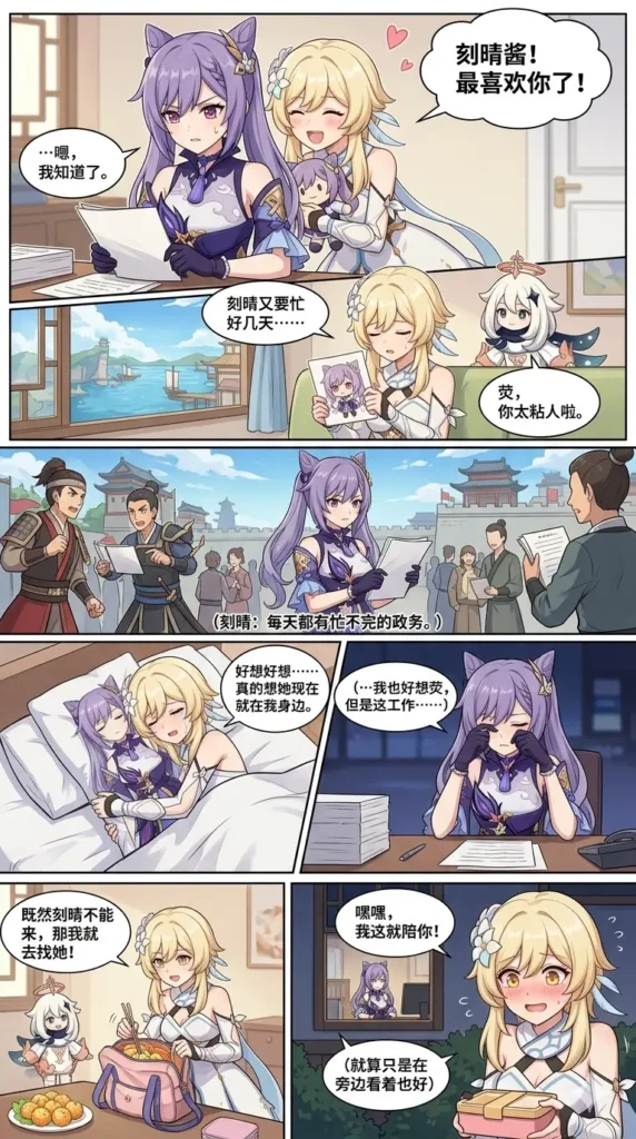 图片[3]-原神缚劫难第二话加长版（刻晴，荧被缚篇）-5元站