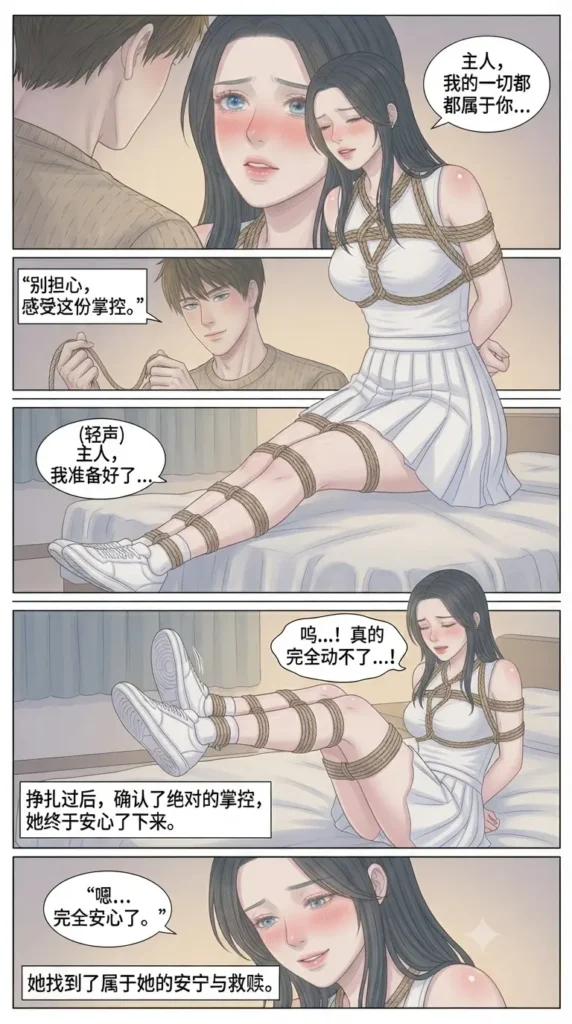 图片[3]-在路上捡了一个女绳奴（清纯篇）-5元站