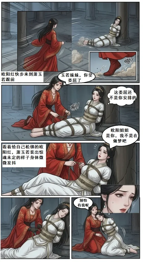 图片[4]-巾帼紧缚录之曦月城劫第4-5话-5元站