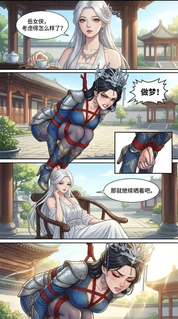 图片[3]-巾帼紧缚录之曦月城劫第6-7话-5元站