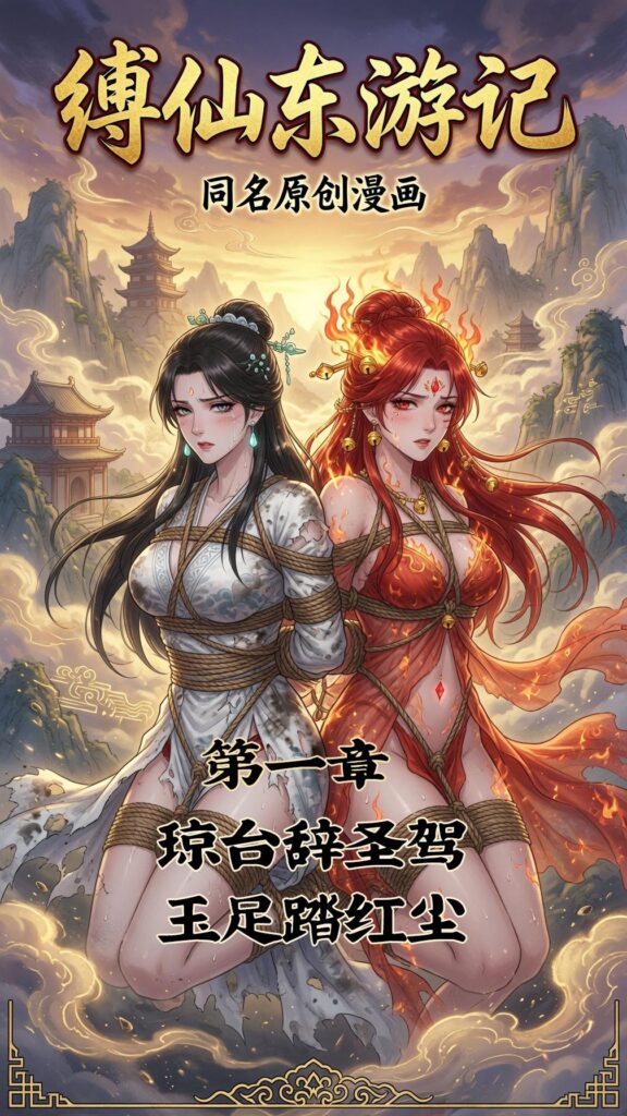《缚仙东游记》漫画版 第一回 琼台辞圣驾 玉足踏红尘-5元站